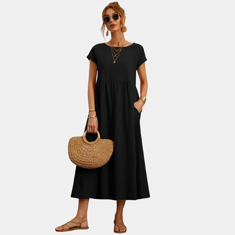 Isla Casual Midi Dress