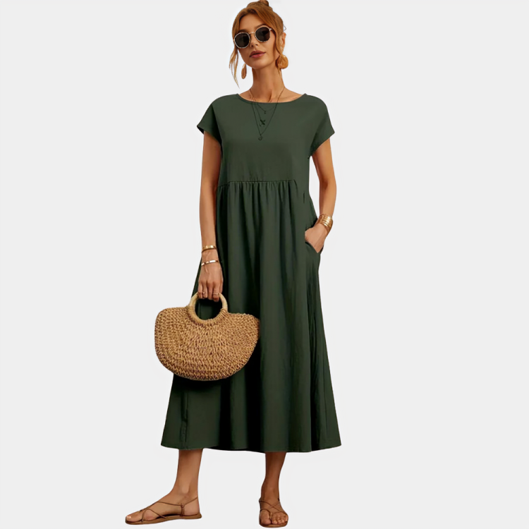 Isla Casual Midi Dress