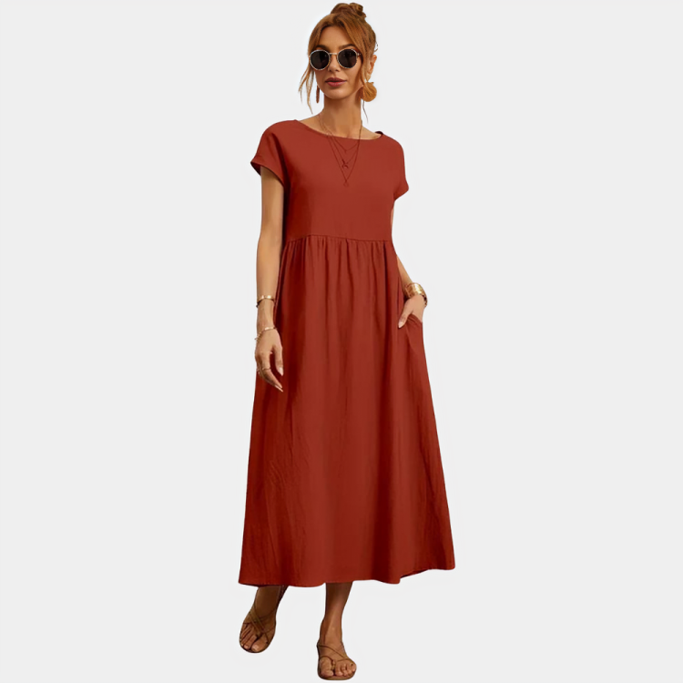 Isla Casual Midi Dress