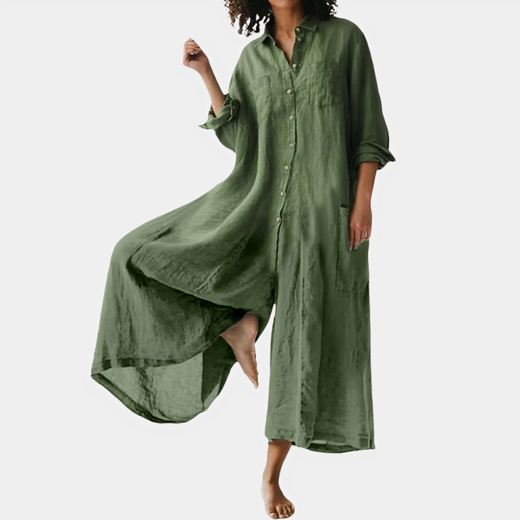 Maja Linen Bliss Playsuit