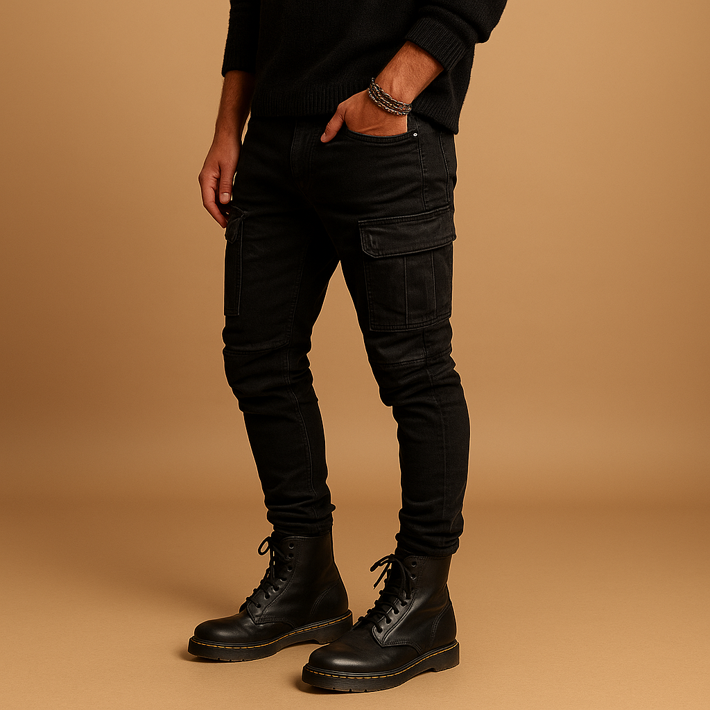 Cotton trousers for men with relaxed fit | Daniel