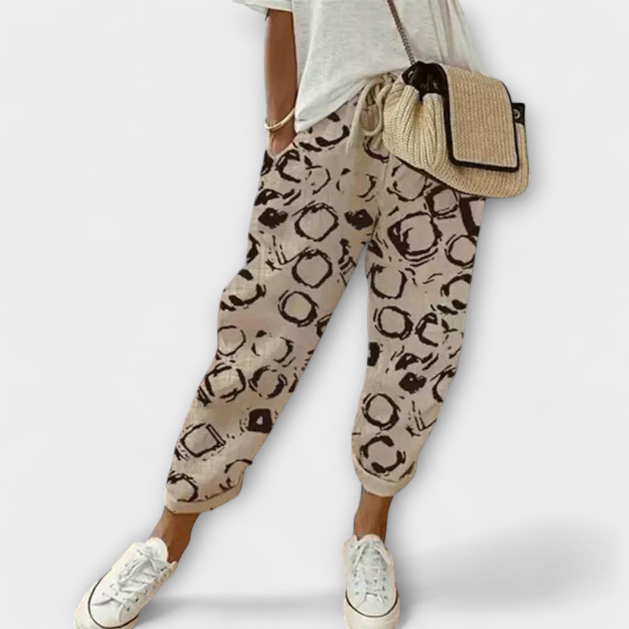 Comfortable Cotton-Linen Trousers