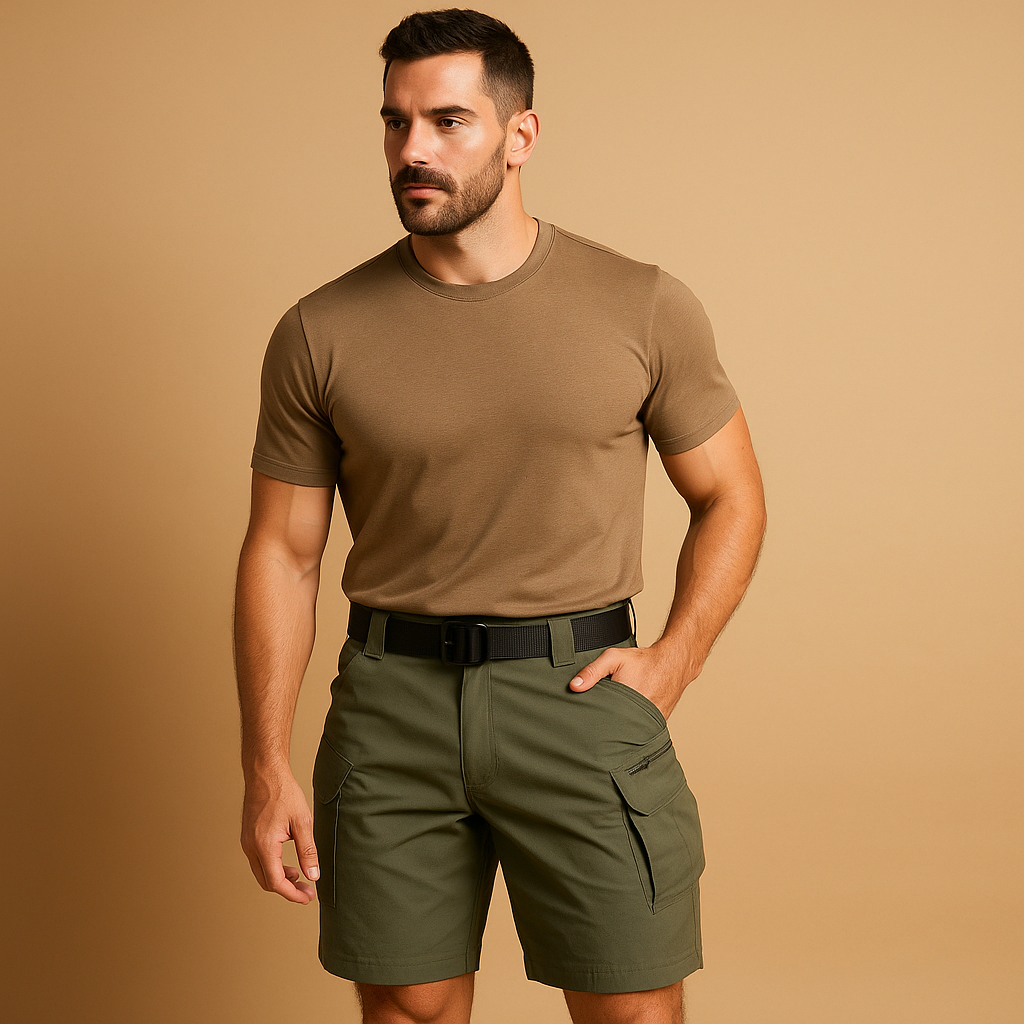 Cargo shorts for men with multiple pockets | Marcus