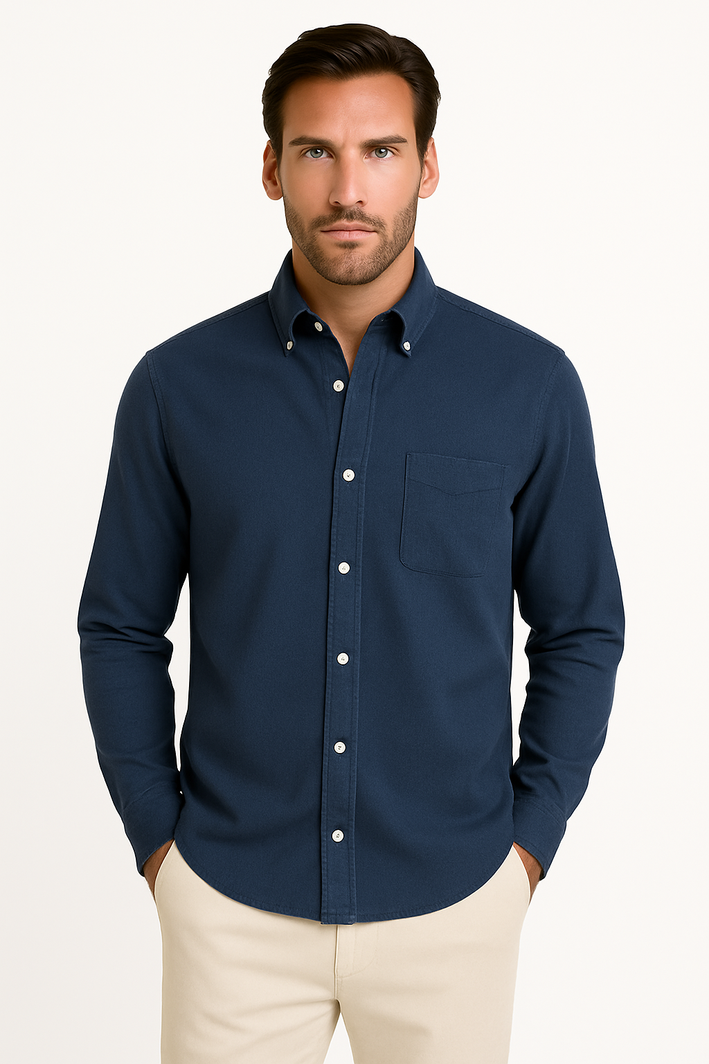 Cotton Long Sleeve Shirt