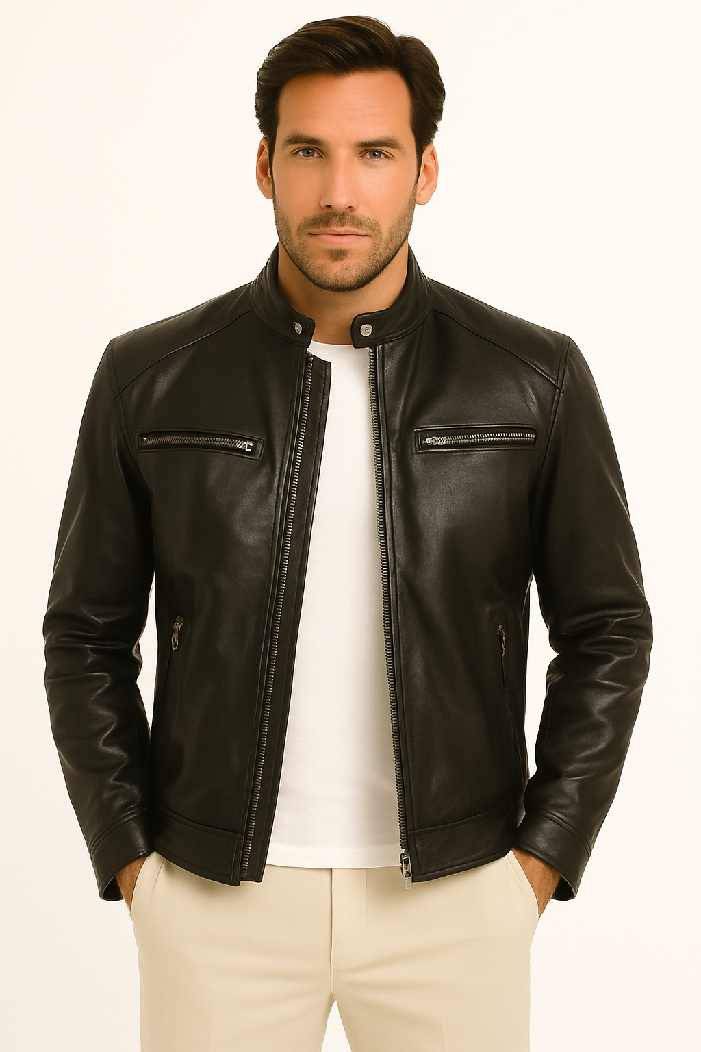 Max | Casual Leather Jacket