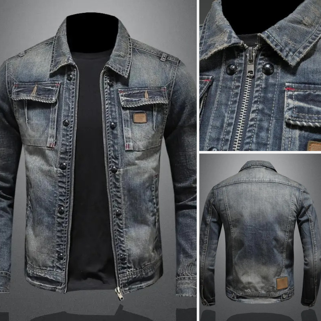 Lorenzo Classic Denim Jacket for Men