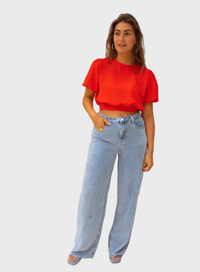 Lorena Cropped Blouse