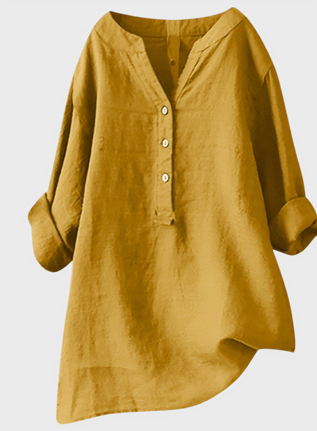 Solara Classic Linen Shirt