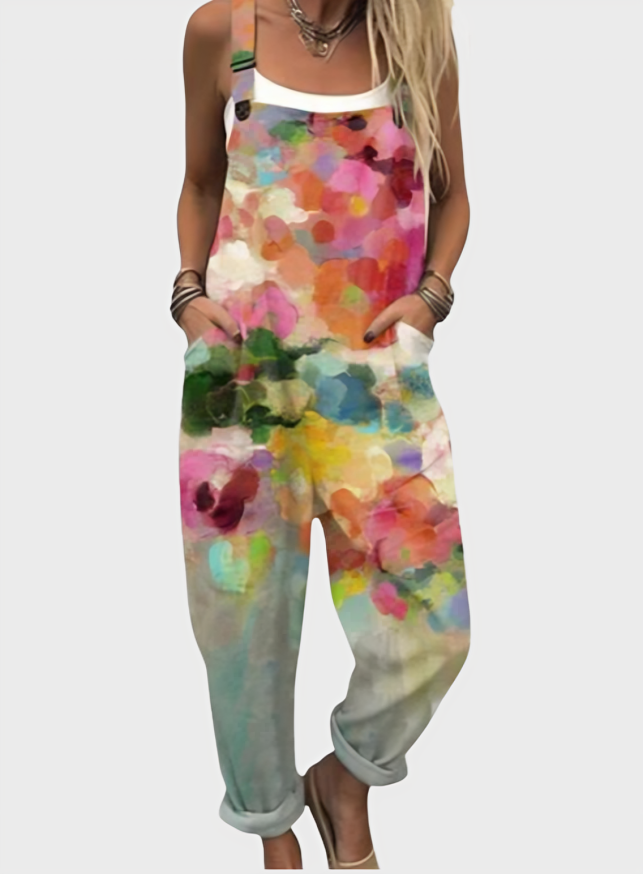 Beatrice Soft Fit Art Jumpsuit