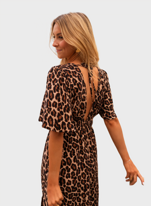 Stella Long Dress with Print