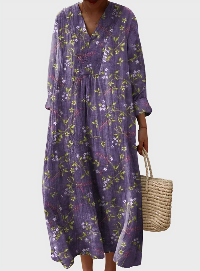 Kunst Minimal Cotton-Linen Dress