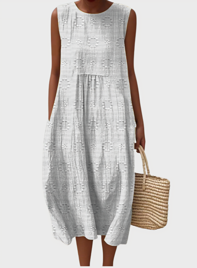 Aikaterini Sleeveless Summer Dress