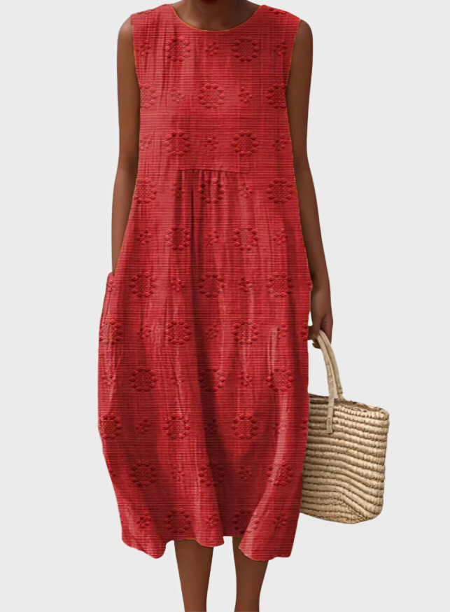 Aikaterini Sleeveless Summer Dress