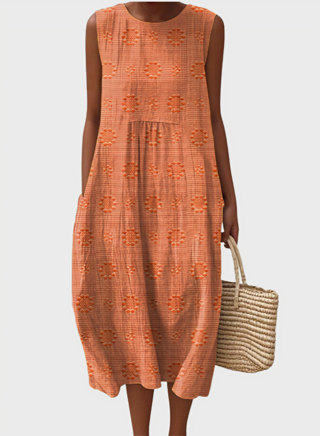 Aikaterini Sleeveless Summer Dress