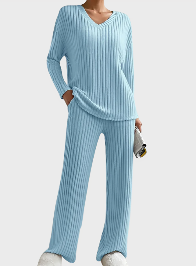 Romy Ribbed Comfort Set