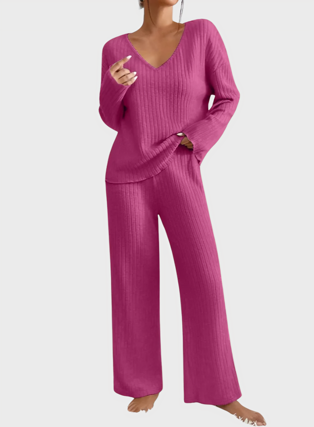 Romy Ribbed Comfort Set