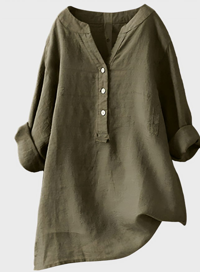 Solara Classic Linen Shirt