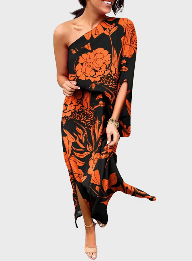 Wanda Elegant Asymmetric Dress