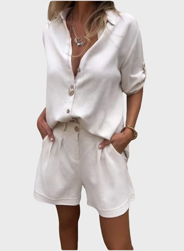 Livia Lightweight Linen Outfit