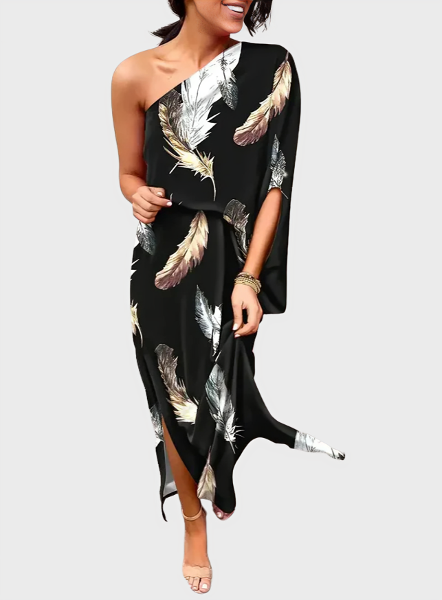 Wanda Elegant Asymmetric Dress