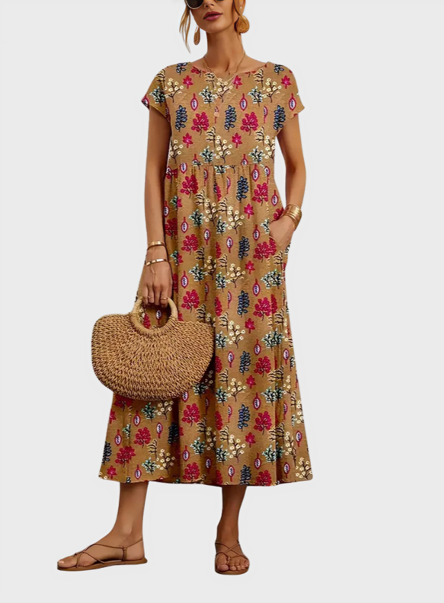 Andrea Floral Dress