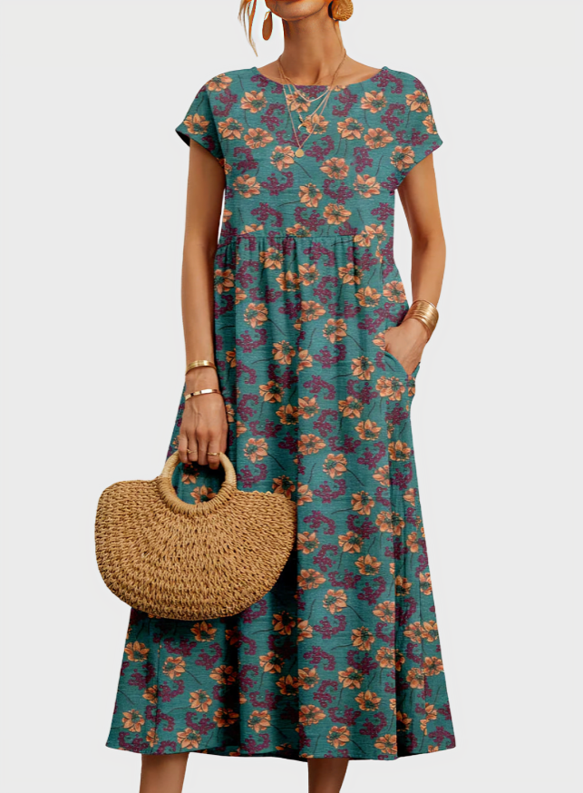 Andrea Floral Dress