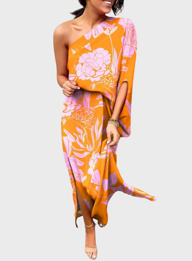 Wanda Elegant Asymmetric Dress