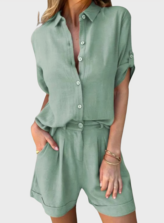 Livia Lightweight Linen Outfit