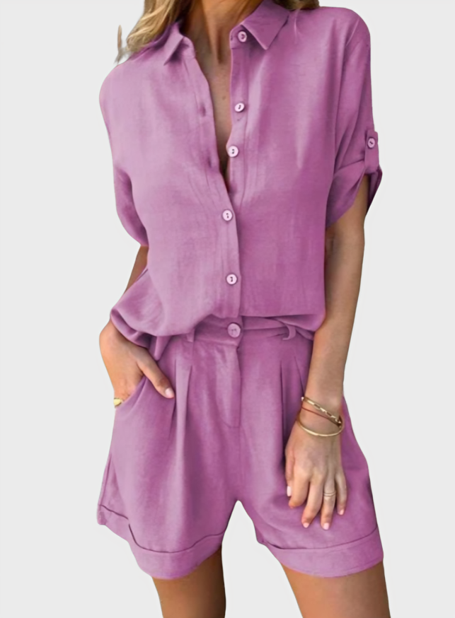 Livia Lightweight Linen Outfit