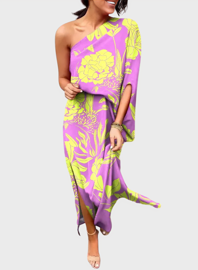 Wanda Elegant Asymmetric Dress