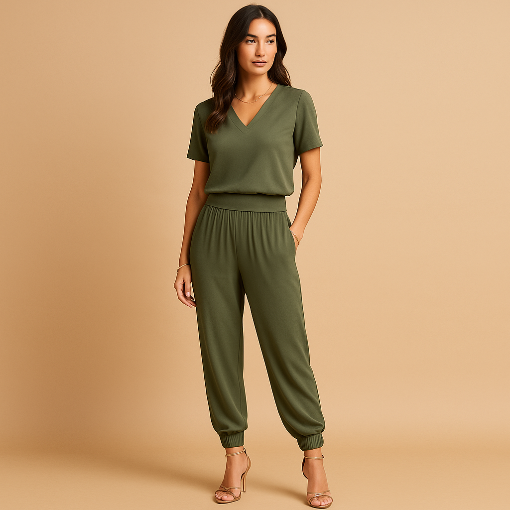 Floral print top and pants set for women | Eliza