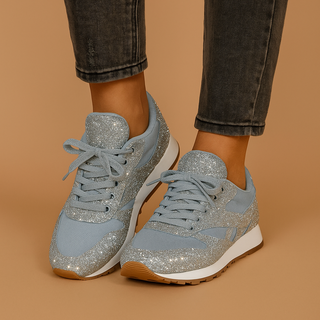 Glitter sneakers for women with sequins | Sophia