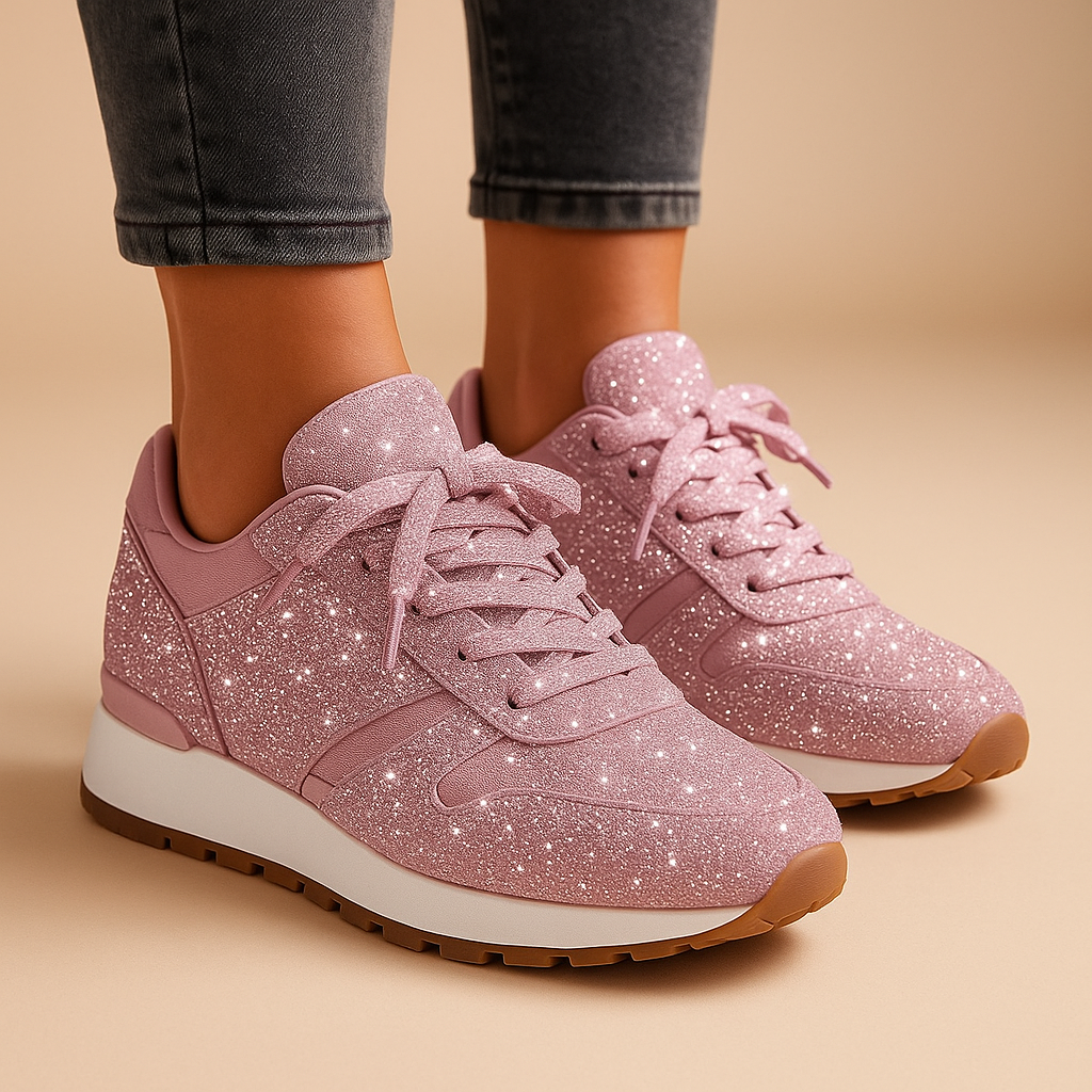 Glitter sneakers for women with sequins | Sophia