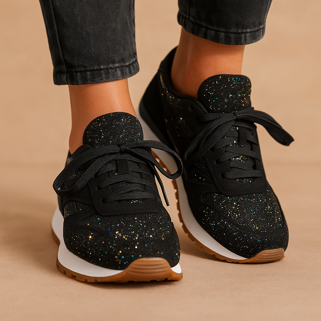 Glitter sneakers for women with sequins | Sophia