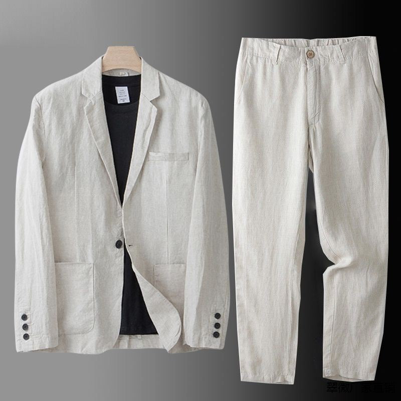 Lucas | Linen Suit Set