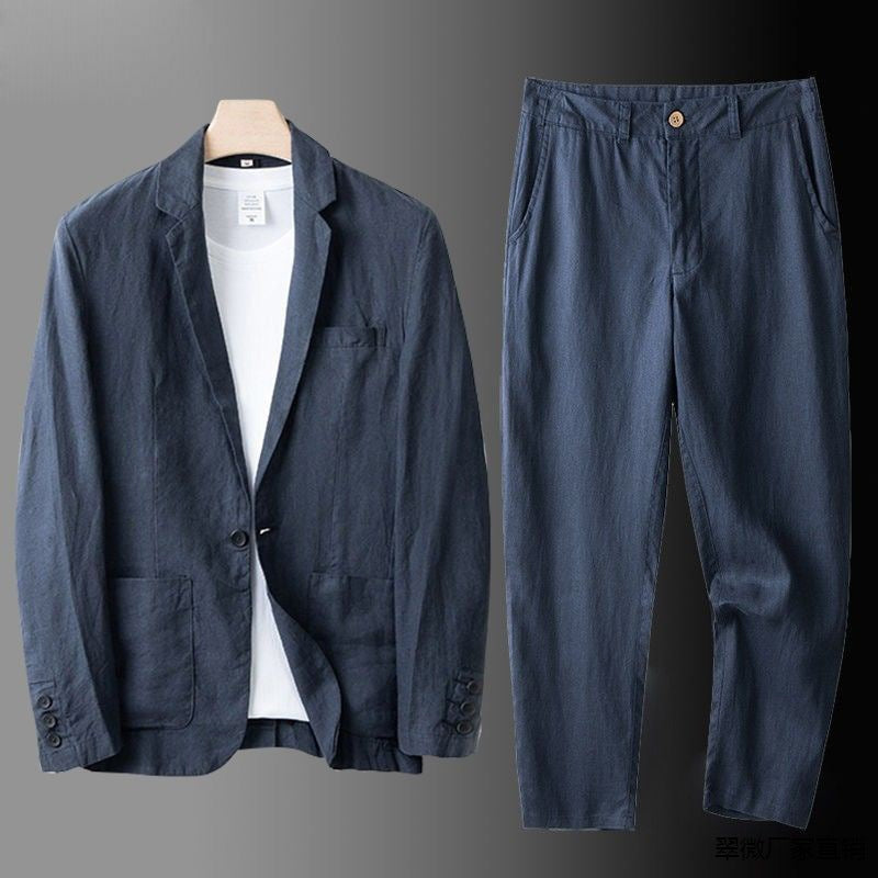 Lucas | Linen Suit Set