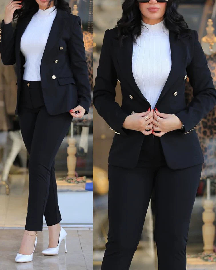 Julia Elegant Blazer Set for Women