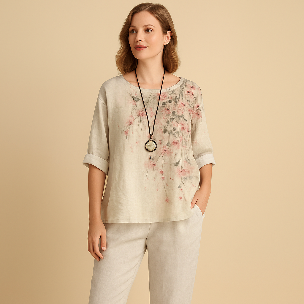 Lightweight two-piece spring summer set for women | Nena