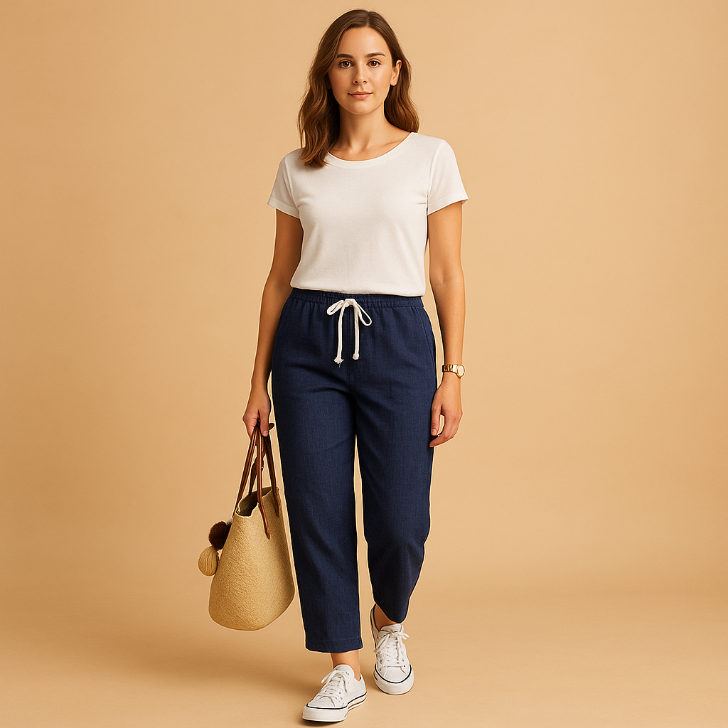 Lightweight breathable casual trousers for women | Jill