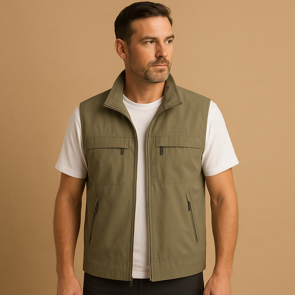 Lightweight outdoor cardigan for men | Ruben