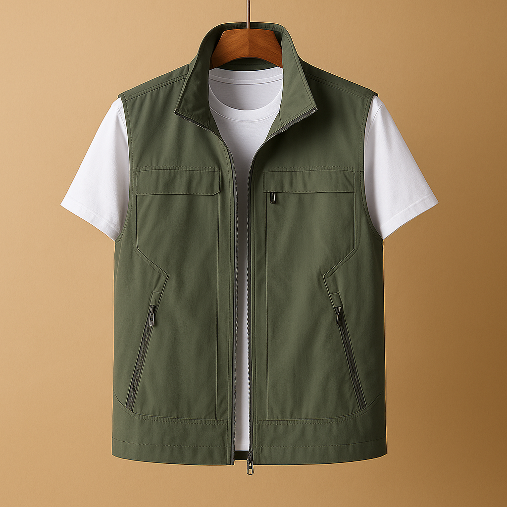 Lightweight outdoor cardigan for men | Ruben