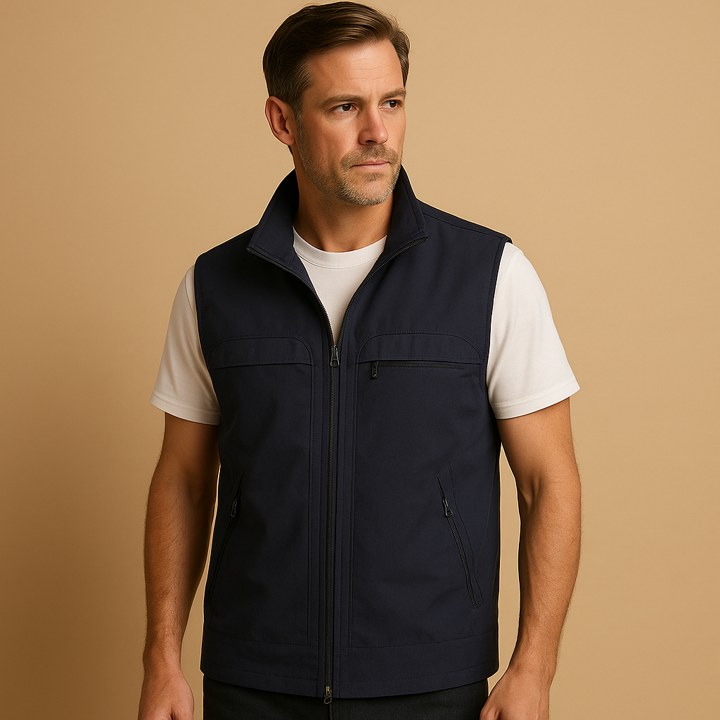 Lightweight outdoor cardigan for men | Ruben