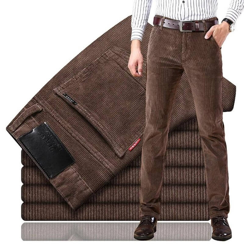 Manuel Comfortable Classic Corduroy Pants for Men