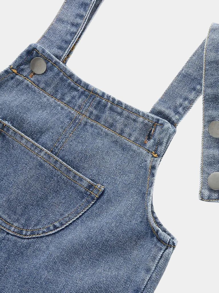 Maison Enfant Classic Denim Overalls - Cross & Crown