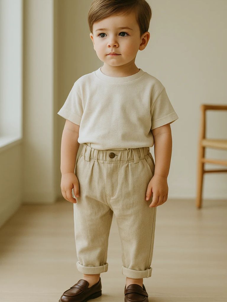 Petit Chevalier Straight Trousers - Cross & Crown