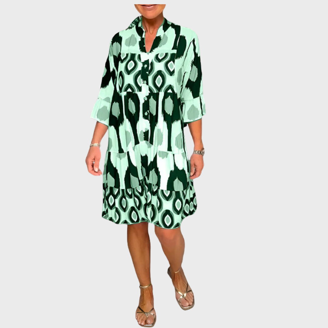 Lavira Elegant Midi Dress