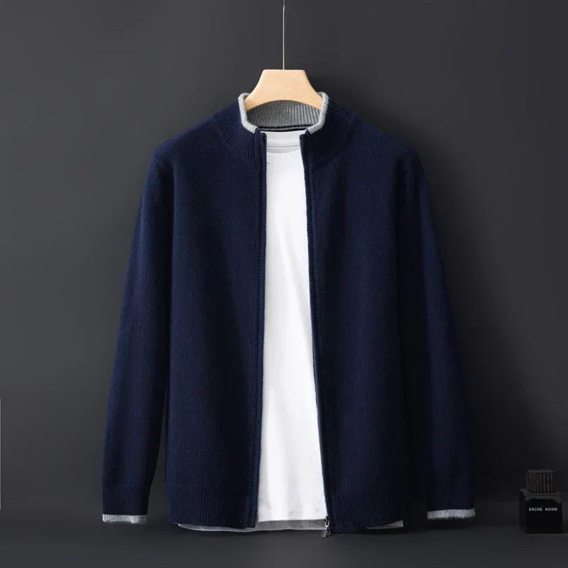 Levi | Cashmere Zip Jacket