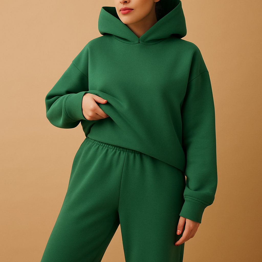 Oversized hoodie and jogger loungewear set for women | Chloé