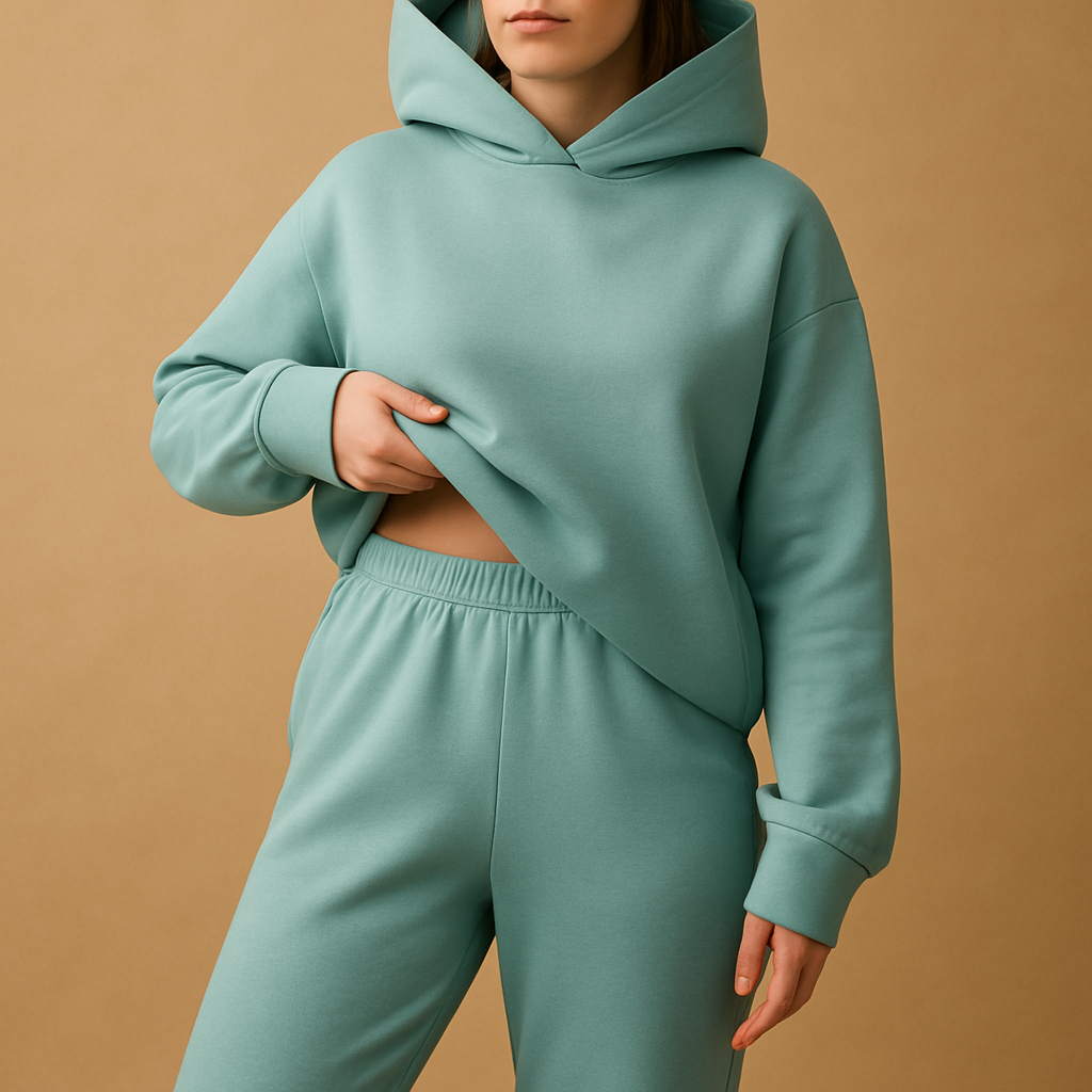 Oversized hoodie and jogger loungewear set for women | Chloé