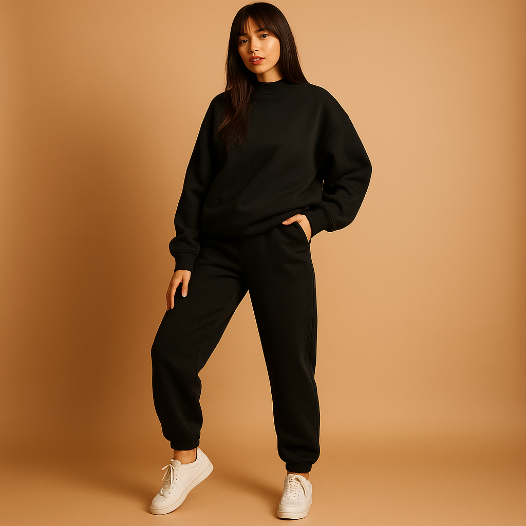 Oversized hoodie and jogger loungewear set for women | Chloé